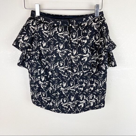 Jay Ahr Lace Peplum Mini Skirt  Size XS - Picture 4 of 9